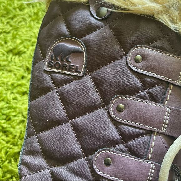 SOREL WINTER BOOTS WATERPROOF SIZE 8 - Picture 5 of 13